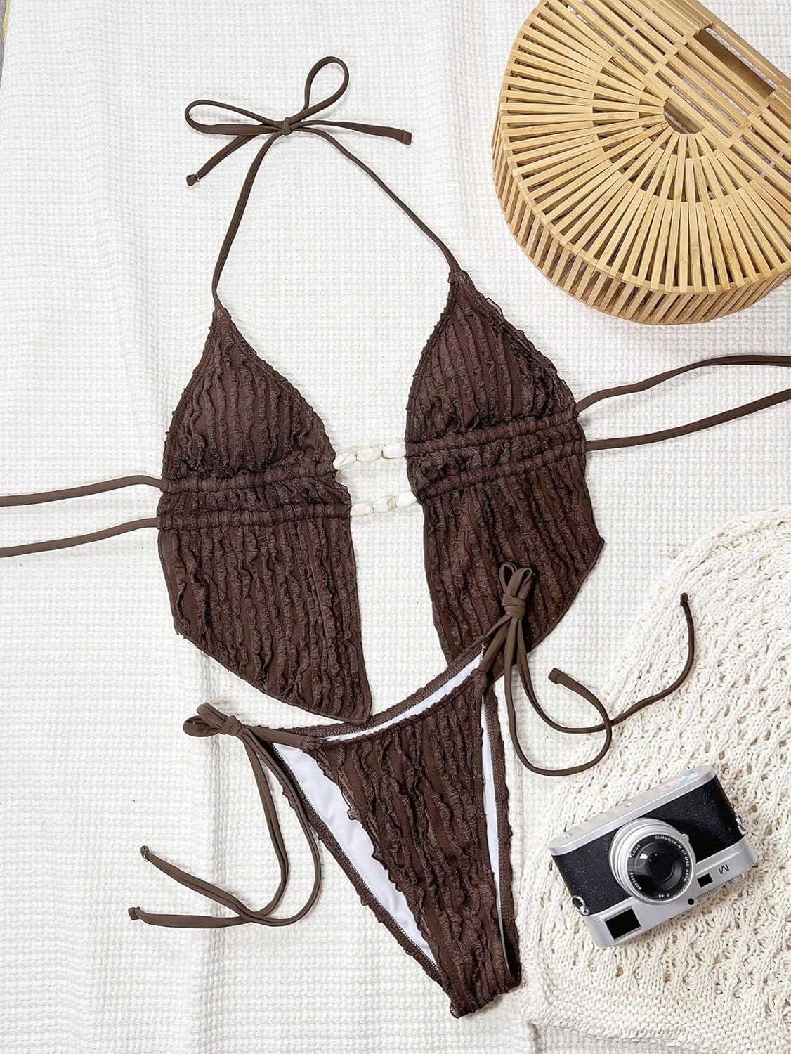 Halter Top Bikini 🐸